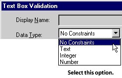 Text Box validation